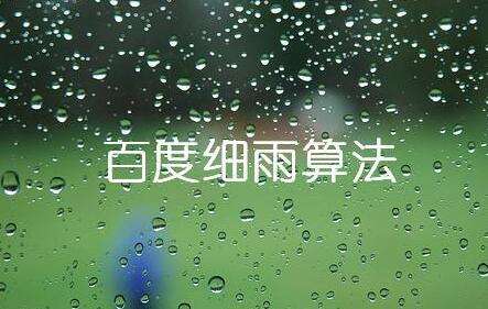 详细理解细雨算法2.0规则分析